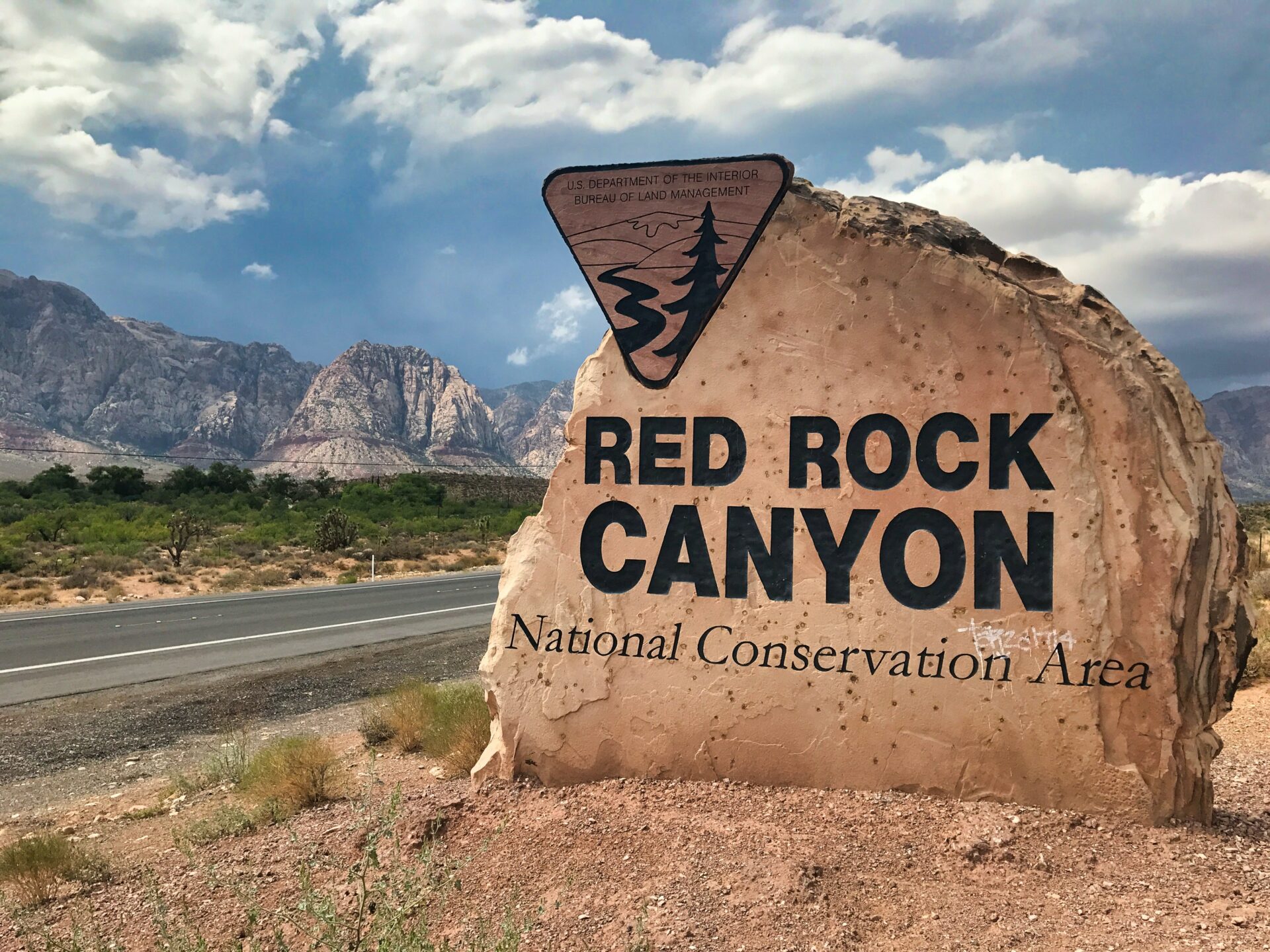 Red rock canyon national conservation area.