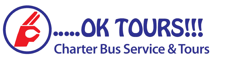 Ok Tours logo with drawing of a hand making an OK gesture